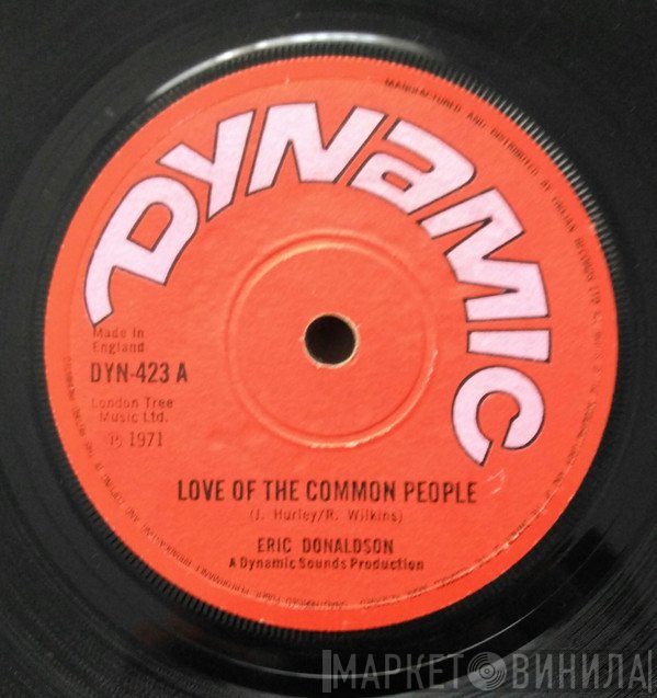 Eric Donaldson, The Dragonaires - Love Of The Common People / The Dragon's Net