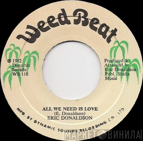 Eric Donaldson - All We Need Is Love