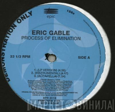 Eric Gable - Process Of Elimination