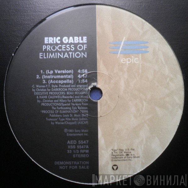 Eric Gable  - Process Of Elimination