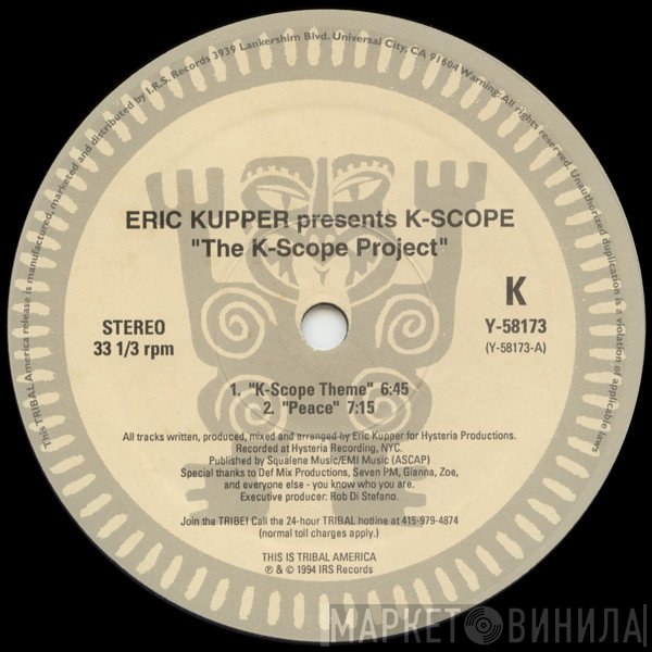 Eric Kupper Presents K-Scope   - The K-Scope Project