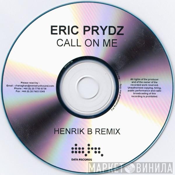 Eric Prydz  - Call On Me