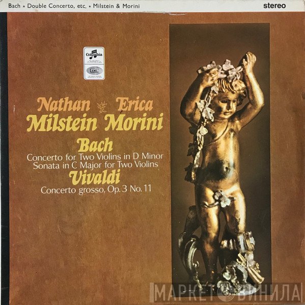 Erica Morini, Nathan Milstein, Johann Sebastian Bach, Antonio Vivaldi - Double Concert