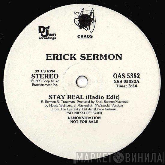 Erick Sermon  - Stay Real