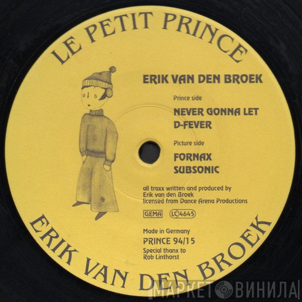 Erik Van Den Broek - Never Gonna Let