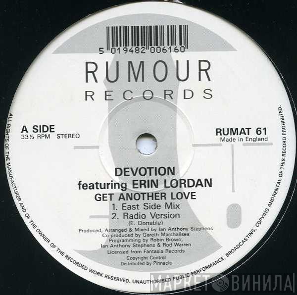 Erin Lordan, Devotion  - Get Another Love