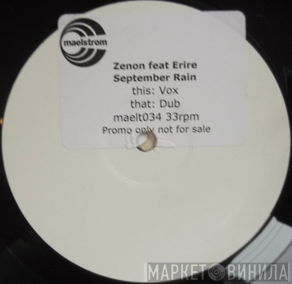 Erire, Zenon - September Rain (Bobina Original Mixes)