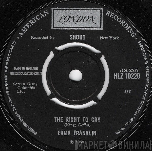 Erma Franklin  - The Right To Cry