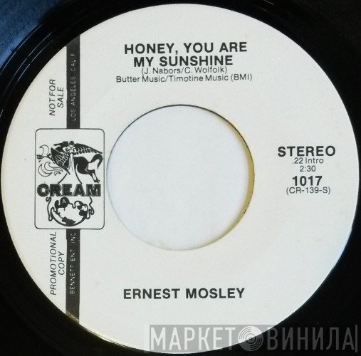 Ernest Mosley - Honey, You Are My Sunshine