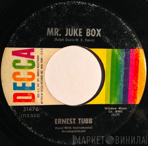 Ernest Tubb  - Mr. Juke Box