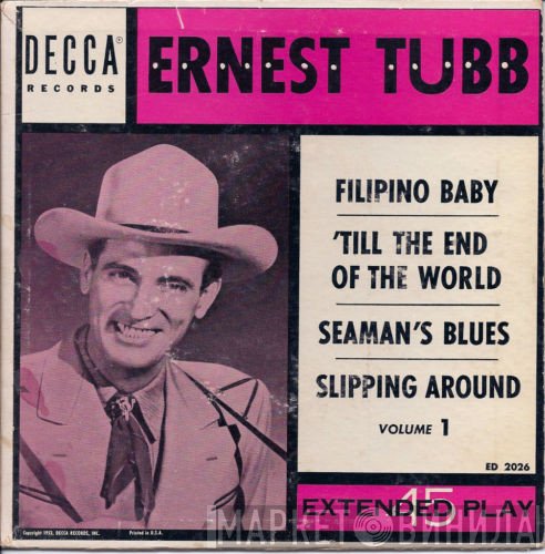 Ernest Tubb  - Volume 1