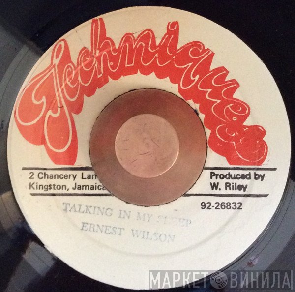 Ernest Wilson - Talking In My Sleep