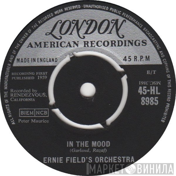 Ernie Fields Orchestra - In The Mood / Christopher Columbus