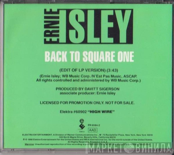 Ernie Isley  - Back To Square One