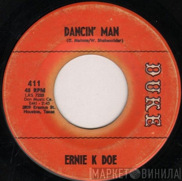 Ernie K-Doe - Dancin' Man / Later For Tomorrow