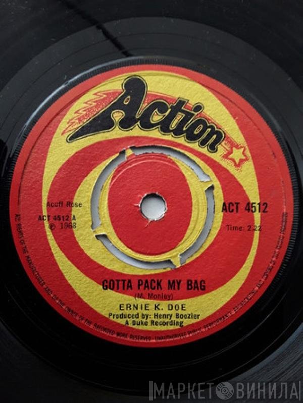 Ernie K-Doe - Gotta Pack My Bag