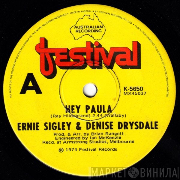 Ernie Sigley, Denise Drysdale - Hey Paula