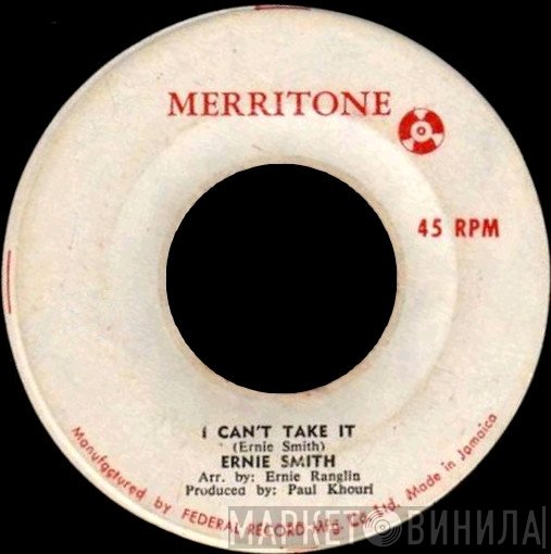 Ernie Smith - I Can't Take It / Wait