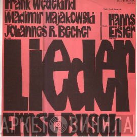 Ernst Busch  - Lieder