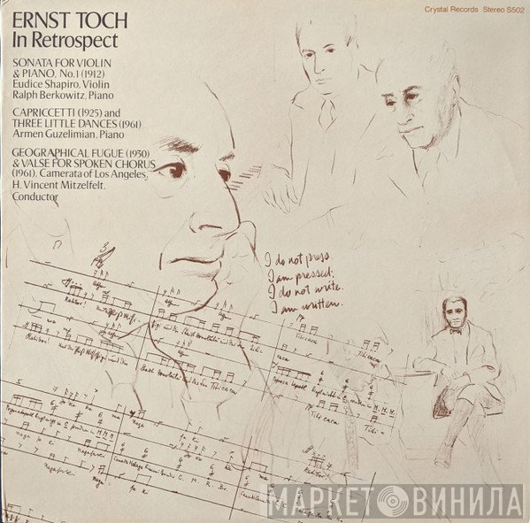 Ernst Toch - In Retrospect