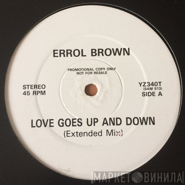 Errol Brown - Love Goes Up And Down