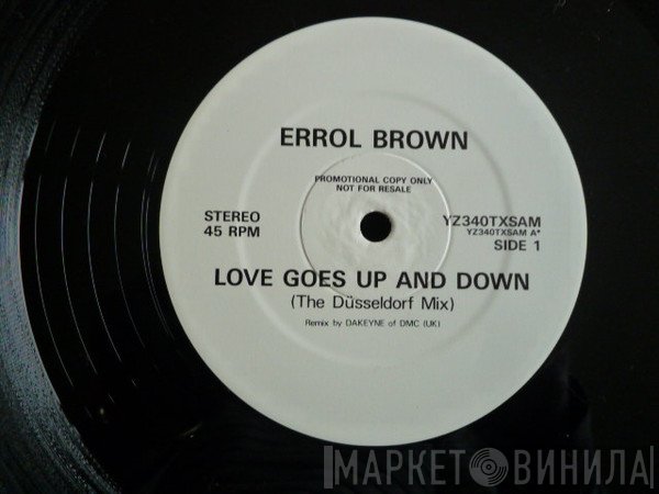 Errol Brown - Love Goes Up And Down