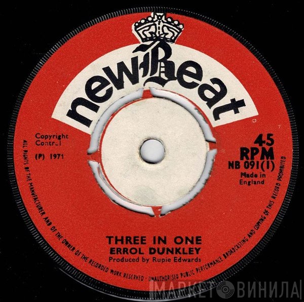 Errol Dunkley / Rupie Edwards All Stars  - Three In One / One In Three