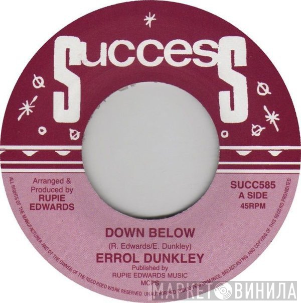 Errol Dunkley  - Down Below