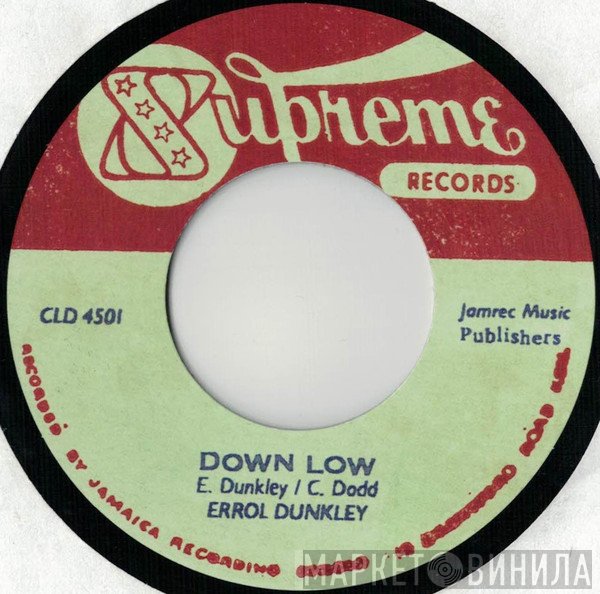 Errol Dunkley  - Down Low