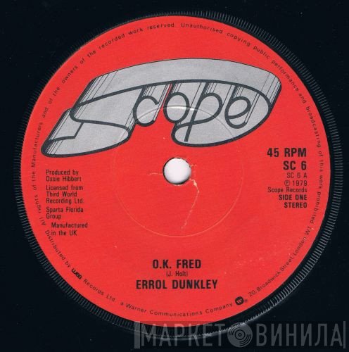 Errol Dunkley - O.K. Fred