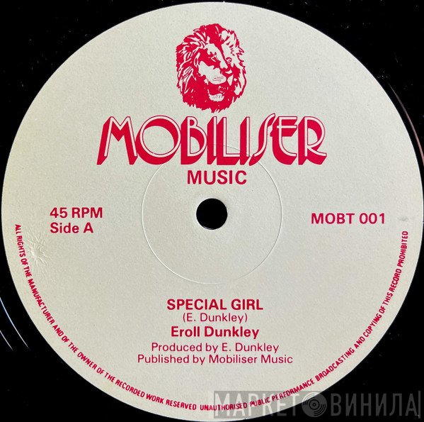 Errol Dunkley - Special Girl