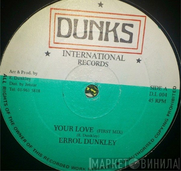 Errol Dunkley - Your Love