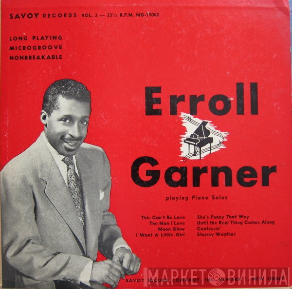 Erroll Garner  - Playing Piano Solos, Vol. 3