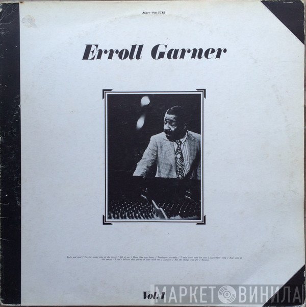 Erroll Garner  - Vol. 1