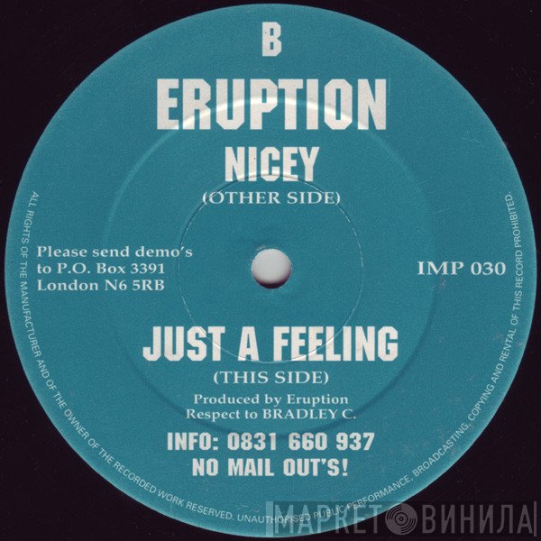 Eruption - Nicey / Just A Feeling