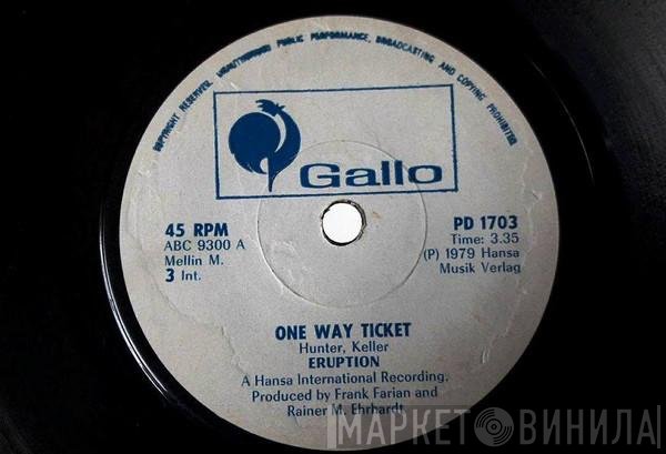 Eruption   - One Way Ticket