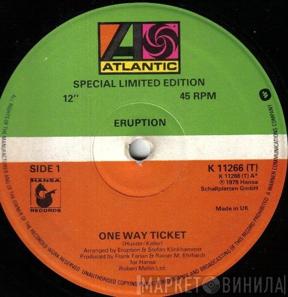 Eruption   - One Way Ticket