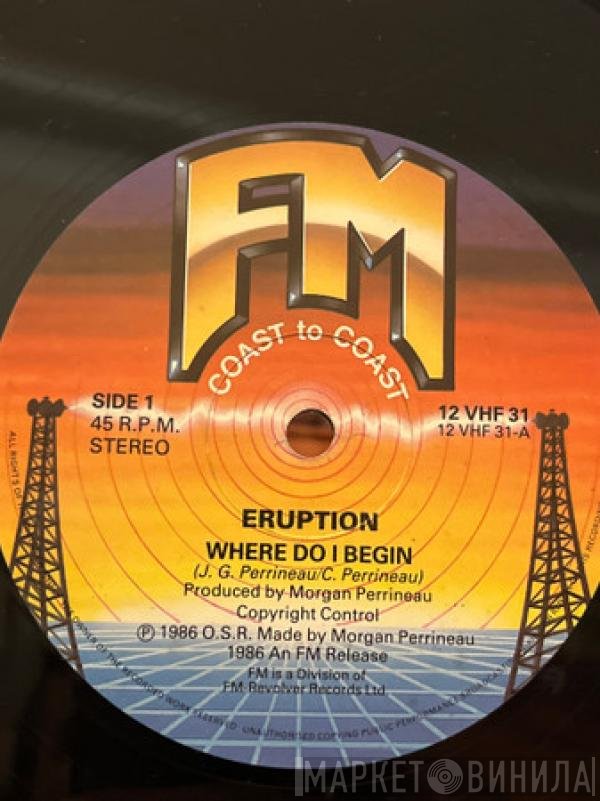 Eruption  - Where Do I Begin
