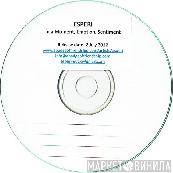Esperi - In A Moment, Emotion, Sentiment