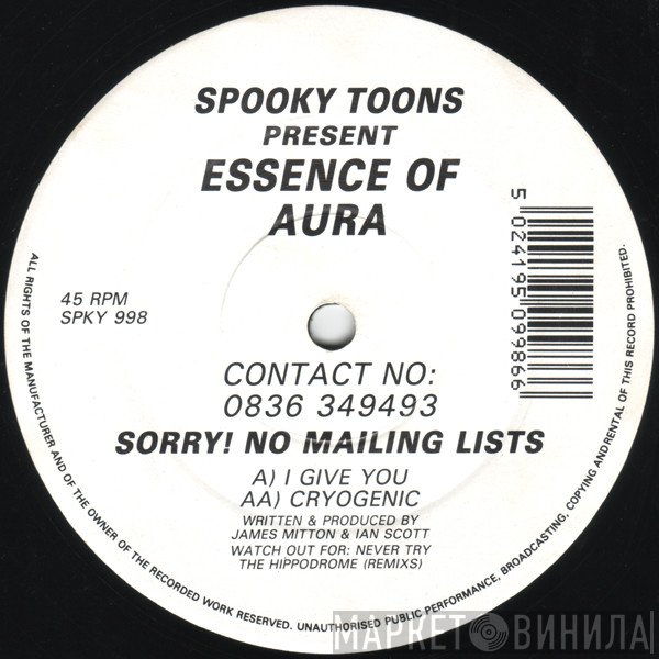 Essence Of Aura - I Give You / Cryogenic