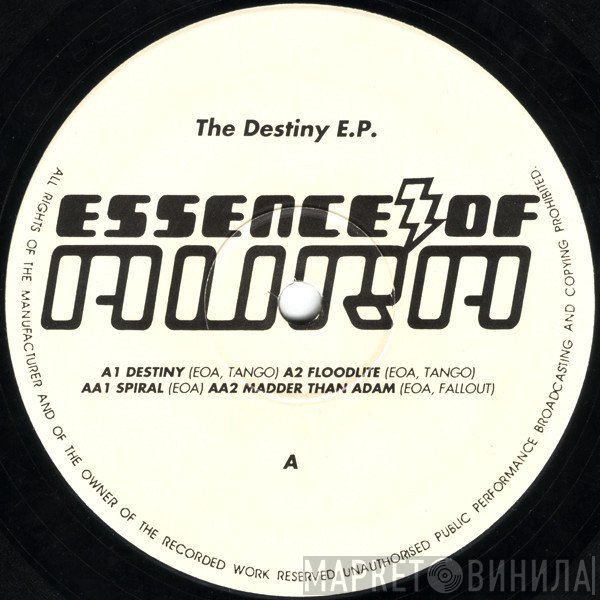 Essence Of Aura - The Destiny E.P.