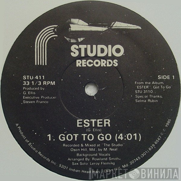 Esther  - Got To Go