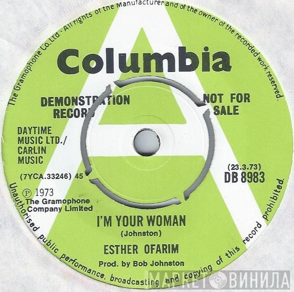 Esther Ofarim - I'm Your Woman