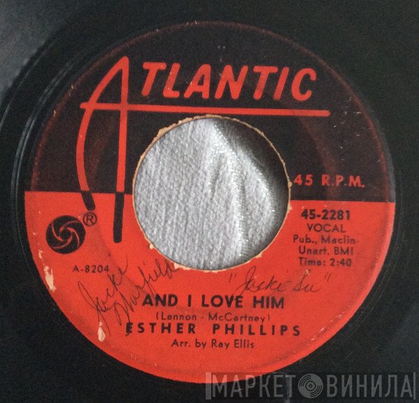 Esther Phillips - And I Love Him