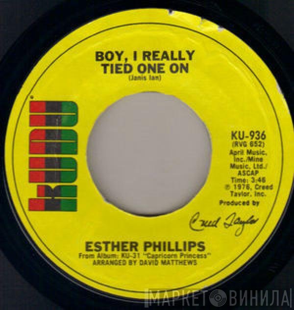 Esther Phillips - Boy, I Really Tied One On