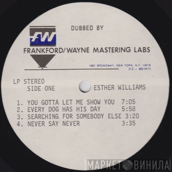 Esther Williams  - Let Me Show You