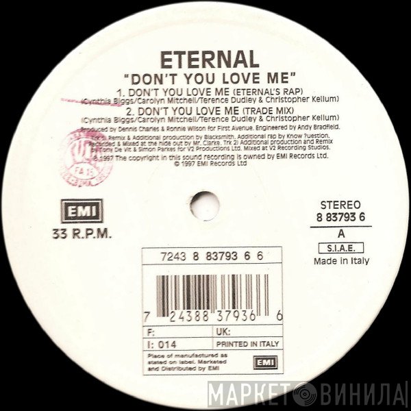 Eternal  - Don't You Love Me
