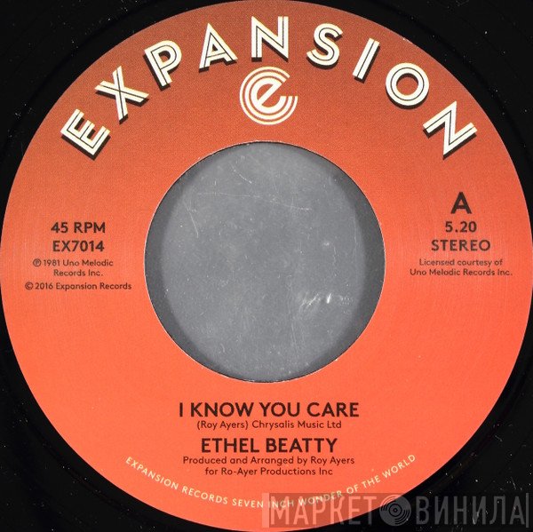 Ethel Beatty - I Know You Care