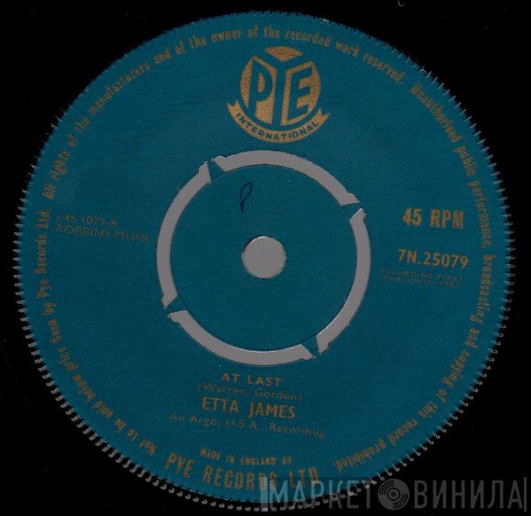 Etta James - At Last