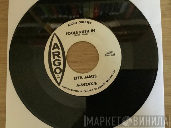 Etta James  - Fools Rush In